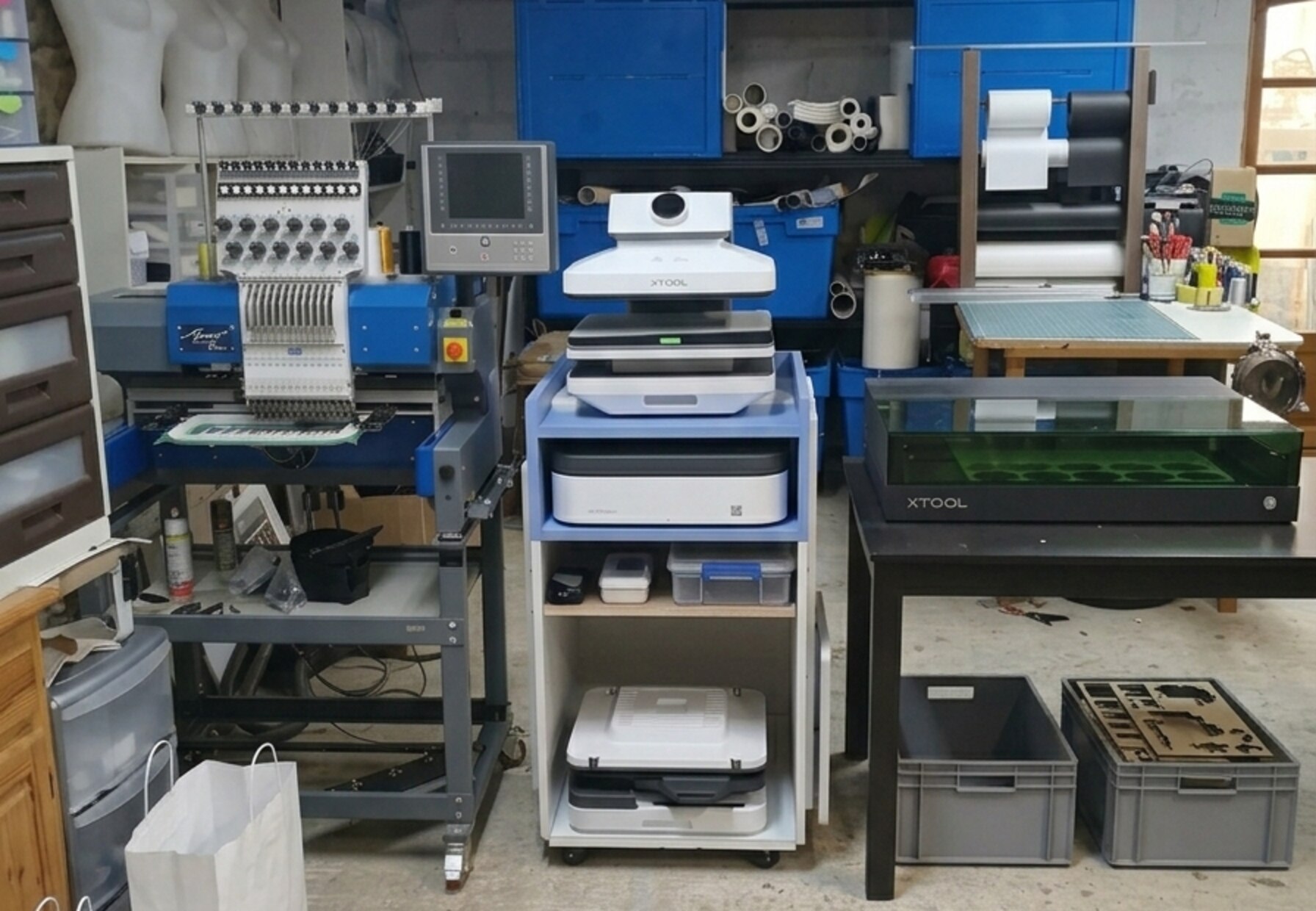 Vue d'ensemble de l'atelier